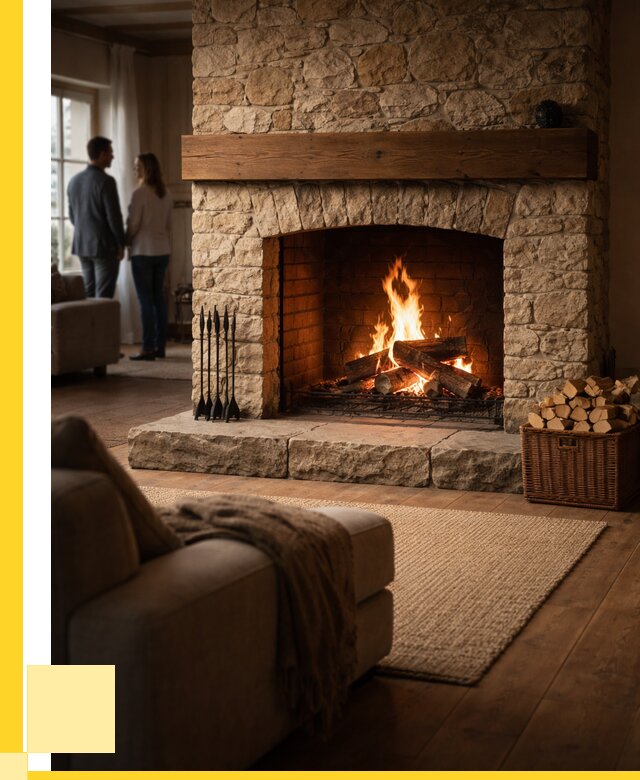 Открытые камины под ключ в Ступине от 155910 р. ЭриданСтп