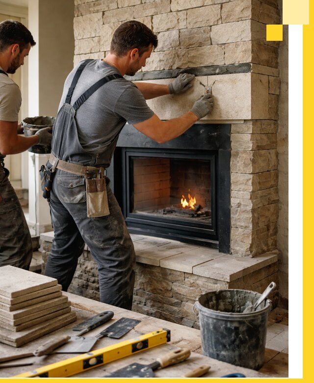 Проектирование и установка открытых каминов в Ступине