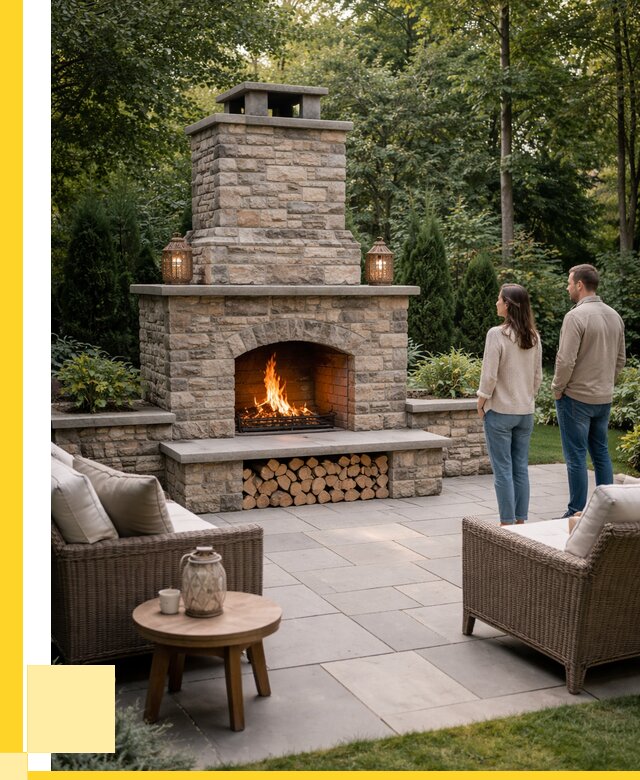 Уличные камины из кирпича в Ступине от 155910 р. | ЭриданСтп