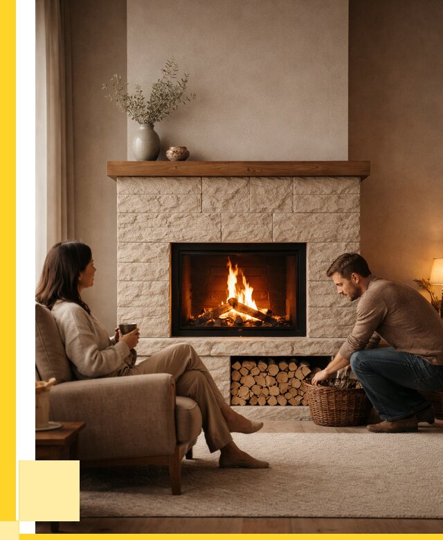 Камины для дома в Ступине под ключ от 155910 р. | ЭриданСтп