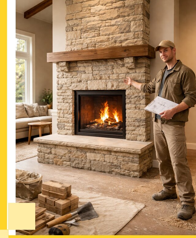 Камины под ключ в Ступине от 187092 р. | ЭриданСтп — установка