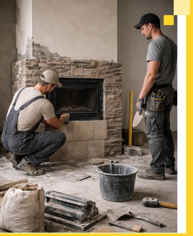 Камины под ключ в Ступине: проект, изготовление и монтаж