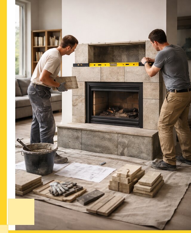 Монтаж каминов и установка в Ступине от 46773 р. | ЭриданСтп