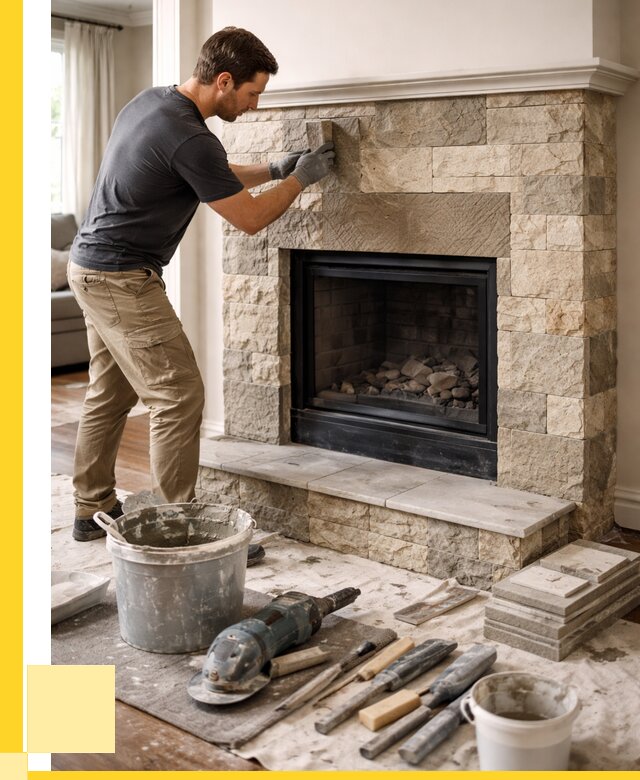 Ремонт каминов и печей в Ступине от 15591 р. | ЭриданСтп