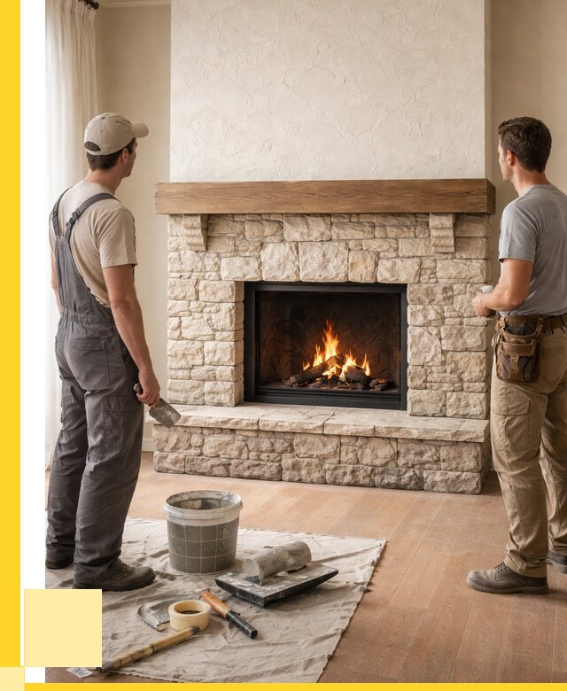 Отделка каминов в Ступине от 6756 р. под ключ | ЭриданСтп