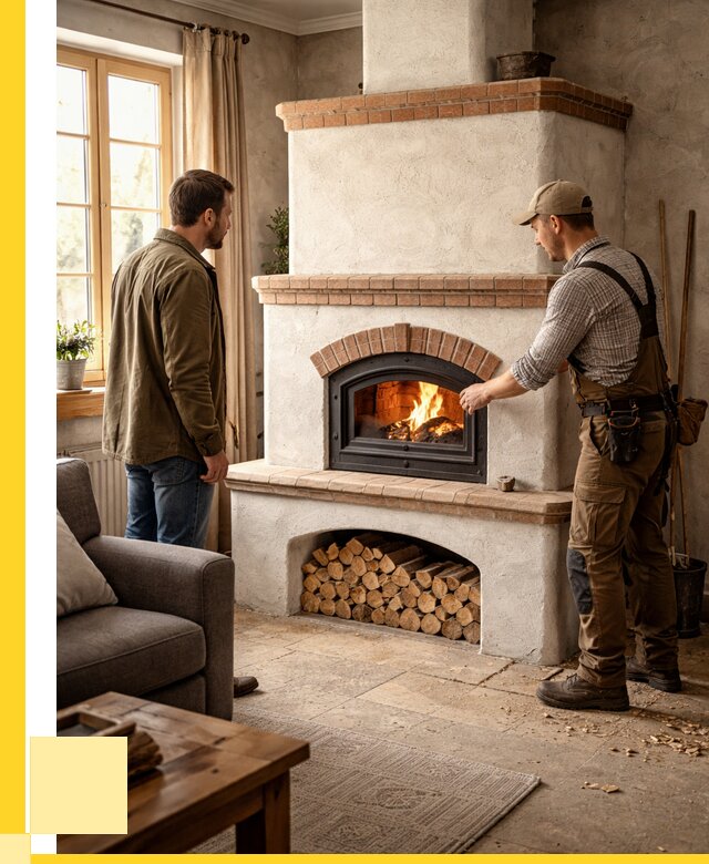 Печи камины в Ступине: кирпичные, изразцовые от 62364 р. | ЭриданСтп