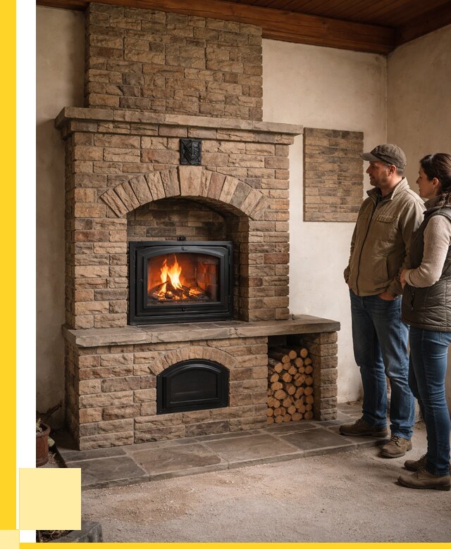 Кирпичная печь под ключ в Ступине от 155910 р. | ЭриданСтп