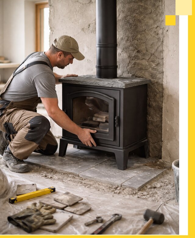 Профессиональный монтаж печей и каминов в Ступине под ключ