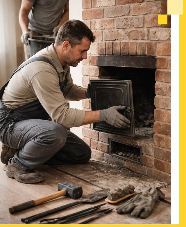 Ремонт печей в Ступине с гарантией качества и безопасности