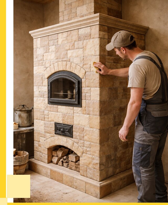 Облицовка печей в Ступине от 4677 р. под ключ | ЭриданСтп