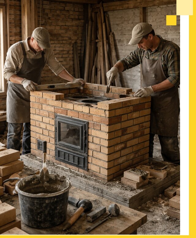 Изготовление и установка варочных печей под ключ в Ступине