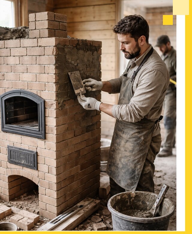 Изготовление и установка печей-шведок под ключ в Ступине