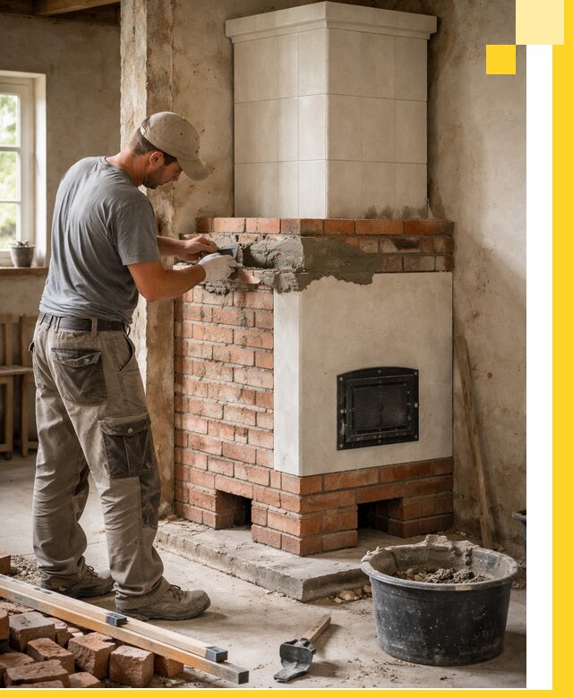 Изготовление и установка печей-голландок под ключ в Ступине