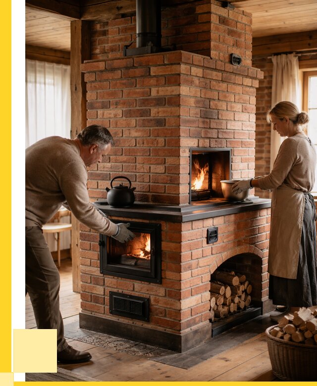 Печи для загородного дома под ключ в Ступине от 83152 р. | ЭриданСтп