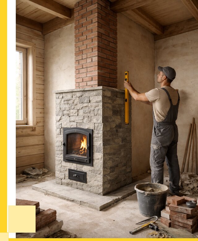 Печи и дымоходы под ключ в Ступине от 46773 р., ЭриданСтп