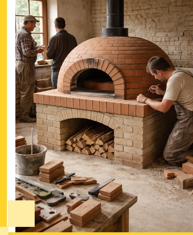 Помпейская печь дровяная для пиццы в Ступине | ЭриданСтп от 207880 р.