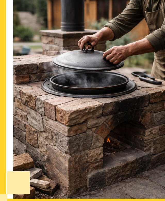 Печи для казана в Ступине по цене от 18709 р. | ЭриданСтп