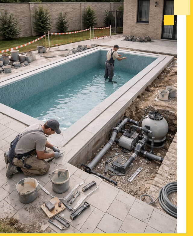 Строительство бассейнов под ключ в Ступине: проекты и монтаж