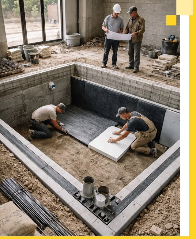 Проекты частных и общественных бассейнов под ключ в Ступине