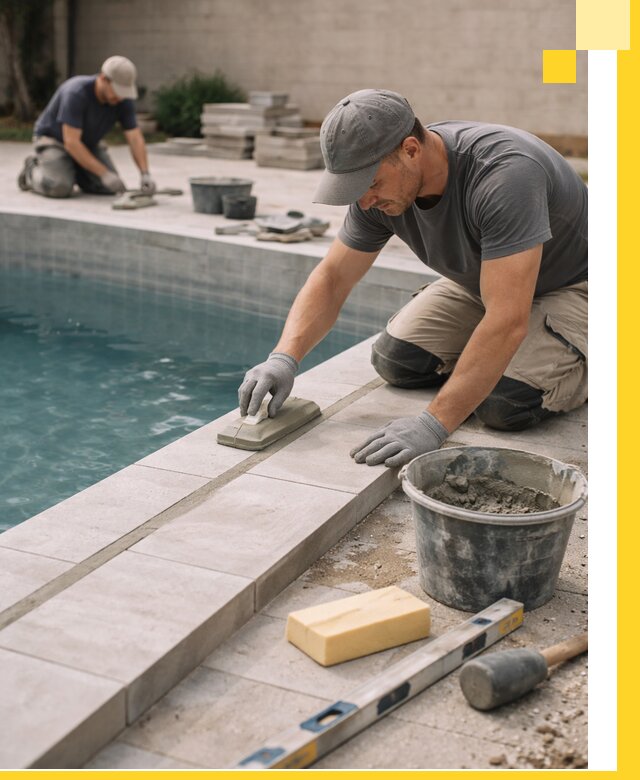 Отделка бассейнов в Ступине: декоративная отделка и гидроизоляция