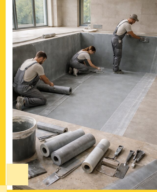 Гидроизоляция бассейнов в Ступине от 2079 р., ЭриданСтп