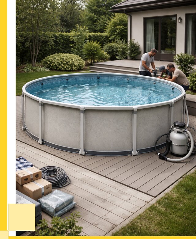 Купить каркасные бассейны в Ступине от 46773 р. | ЭриданСтп