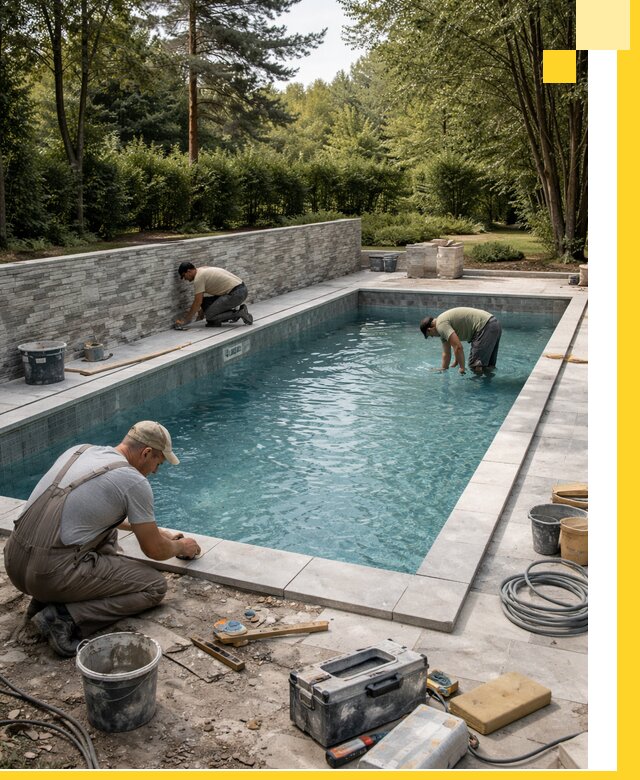 Проектирование и строительство частных бассейнов в Ступине