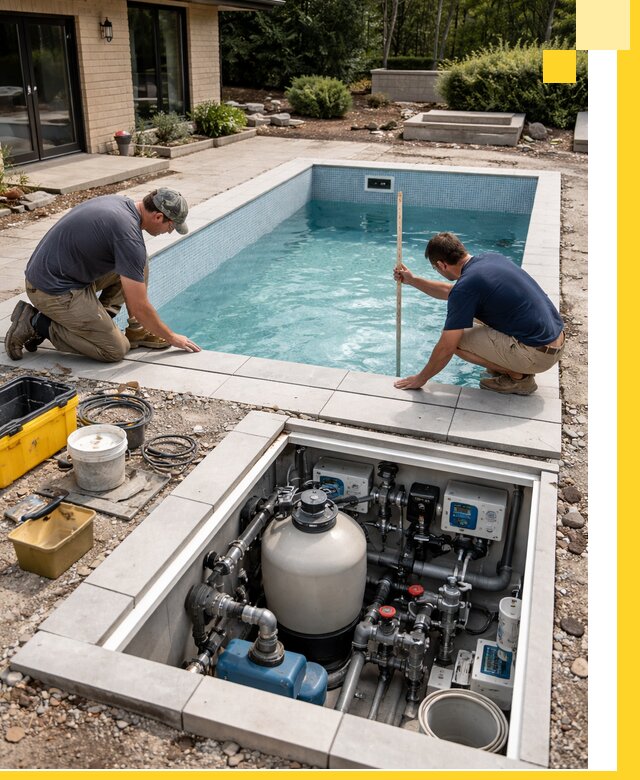 Строительство качественных домашних бассейнов под ключ в Ступине