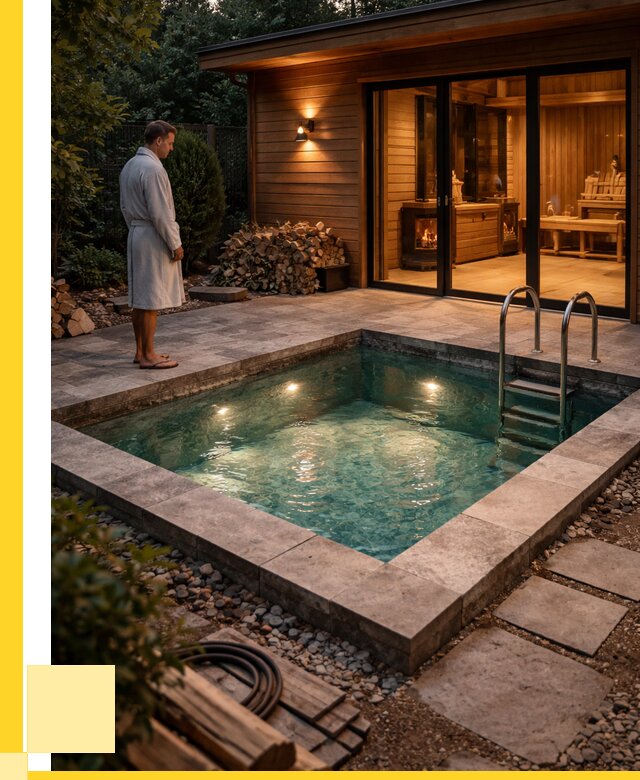 Бани с бассейном под ключ в Ступине от 98743 р. | ЭриданСтп