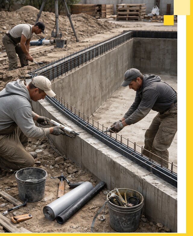 Качественный монтаж чаши бассейна в Ступине под ключ с гарантией