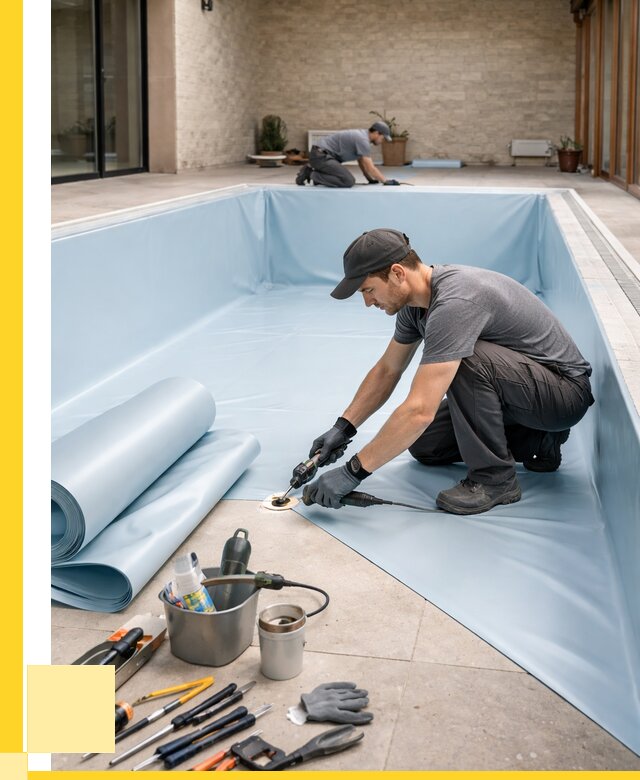 Пленка ПВХ для бассейнов в Ступине от 2599 р. | ЭриданСтп