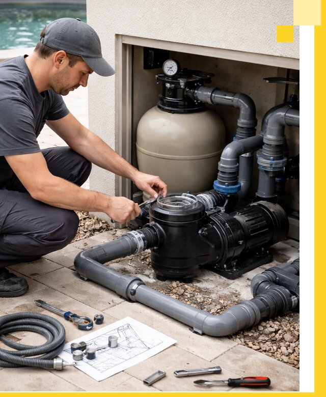 Поставка, монтаж и сервис насосов для бассейнов в Ступине