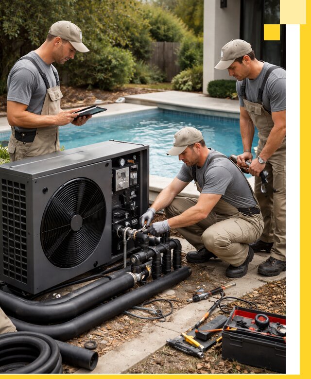 Проектирование и установка тепловых насосов для бассейнов в Ступине