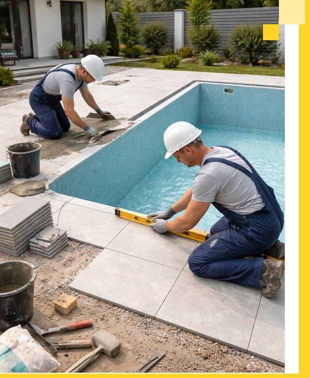 Строительство и монтаж плавательных бассейнов под ключ в Ступине