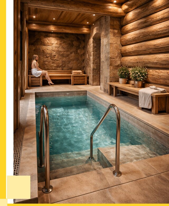 Аренда бани с бассейном в Ступине от 1559100 р. | ЭриданСтп