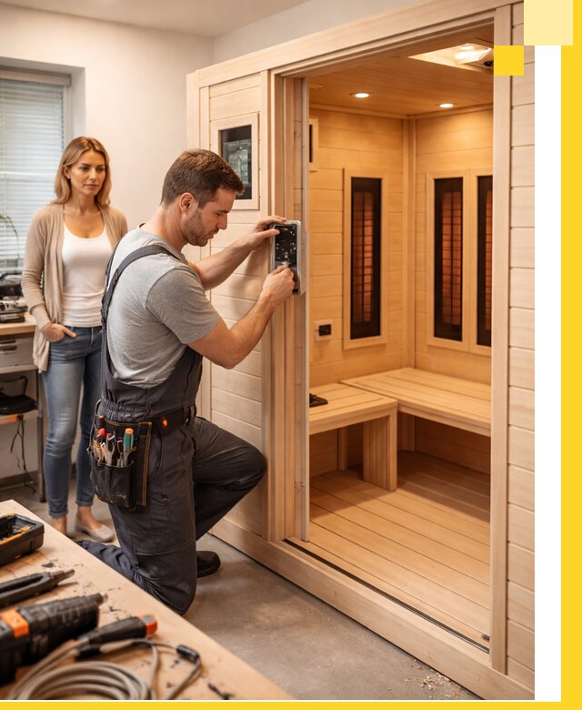 Инфракрасные сауны под ключ в Ступине продажа и установка