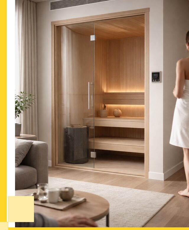 Сауна в квартире под ключ в Ступине от 124728 р. ЭриданСтп