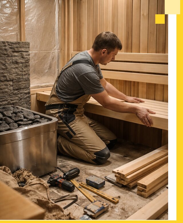 Сауны для дома под ключ с проектированием и монтажом в Ступине