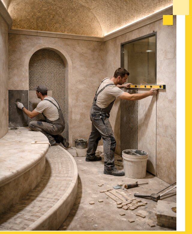 Проектирование и строительство саун с хамамом под ключ в Ступине