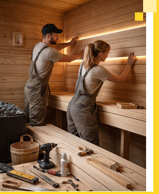 Дизайн саун и бань под ключ с индивидуальным проектом в Ступине