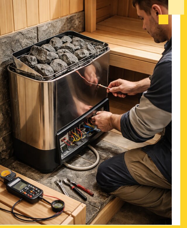 Продажа и установка электрокаменок для саун в Ступине