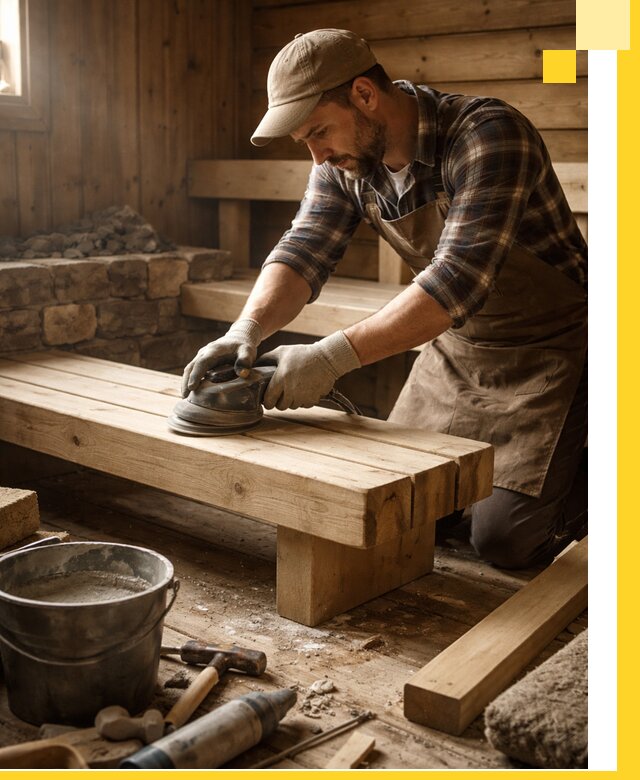 Ремонт бань под ключ в Ступине с гарантией качества и сроков