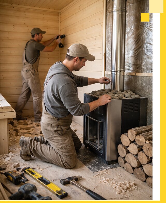 Строительство деревянных бань под ключ в Ступине проекты и монтаж