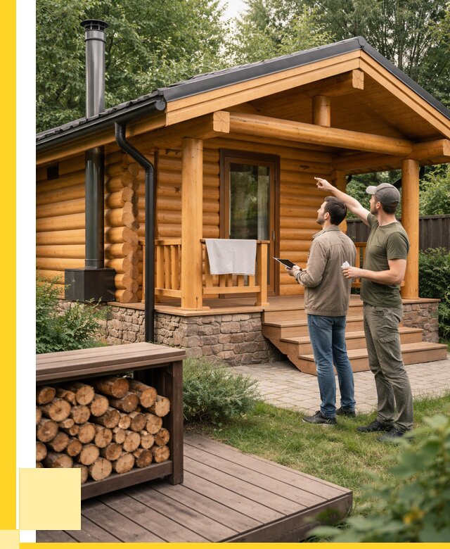 Бани для дачи под ключ в Ступине от 259850 р. | ЭриданСтп