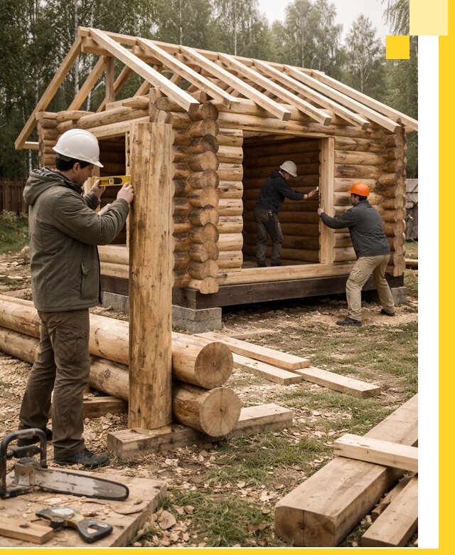 Строительство бань для дачи под ключ в Ступине с доставкой и монтажом