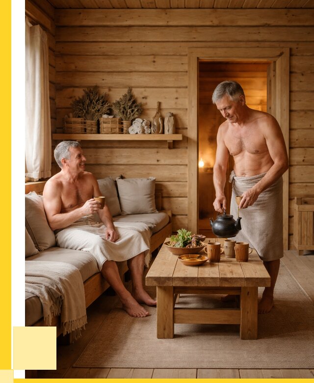 Бани с комнатой отдыха под ключ в Ступине от 467730 р. | ЭриданСтп