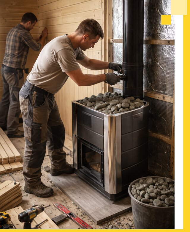 Проектирование и строительство парилок для бани в Ступине под ключ