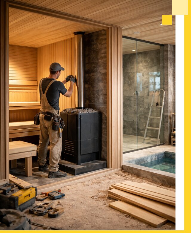 Полное строительство банных комплексов под ключ в Ступине