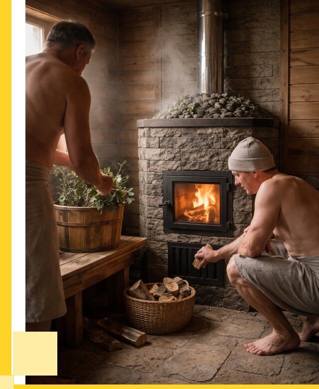 Банные печи под ключ в Ступине от 46773 р. | ЭриданСтп кирпичная