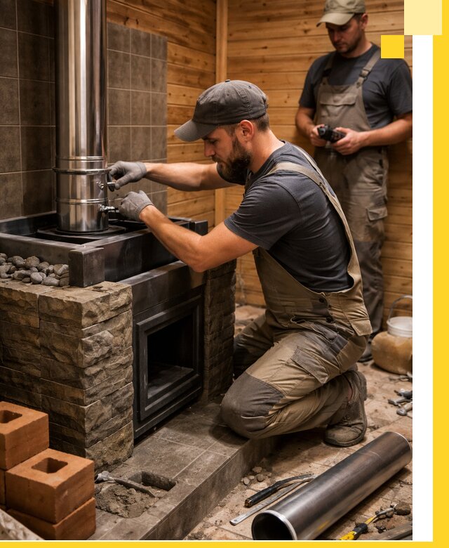 Изготовление и установка банных печей под ключ в Ступине